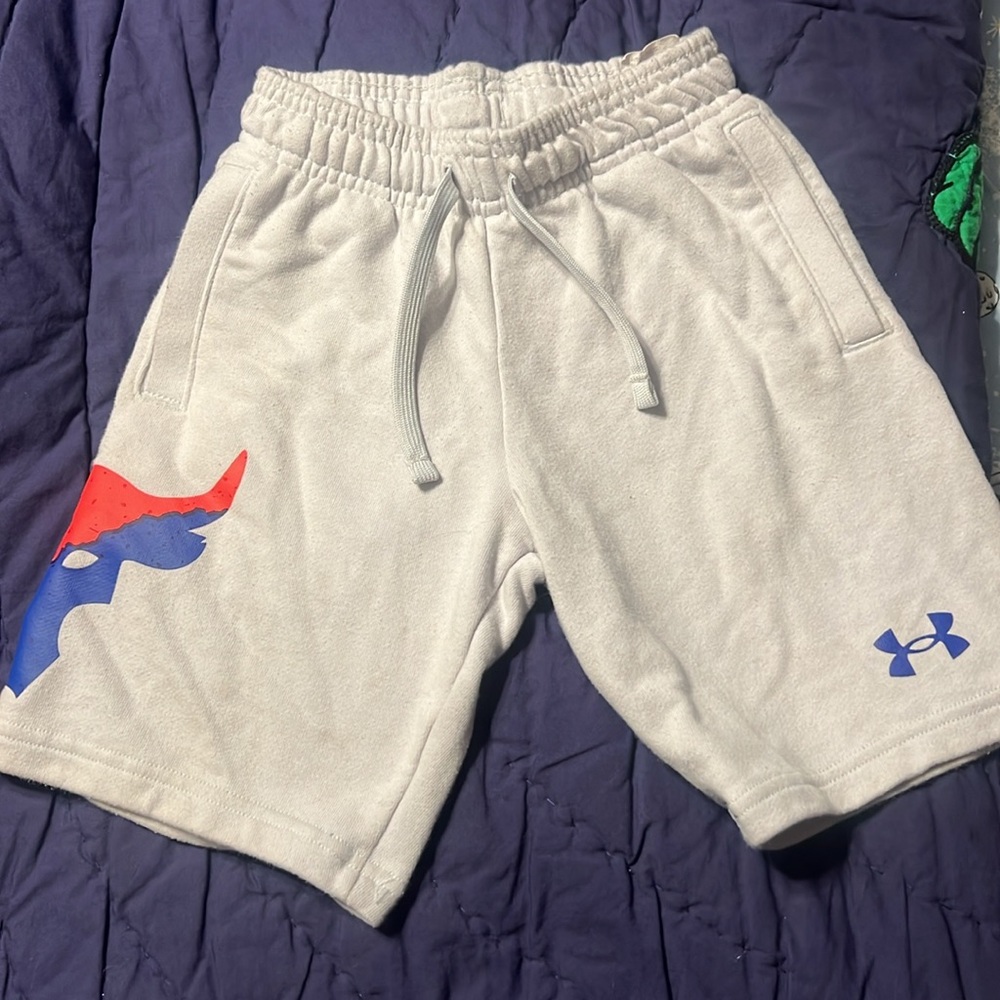 Under armour 2 different style cotton shorts size youth XS - Picture 7 of 10